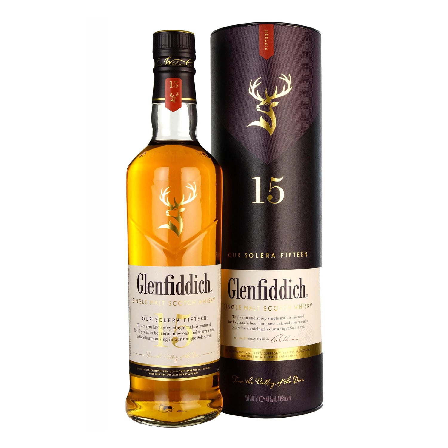 Glenfiddich 15 Year Old Solera Highland Single Malt 750ml