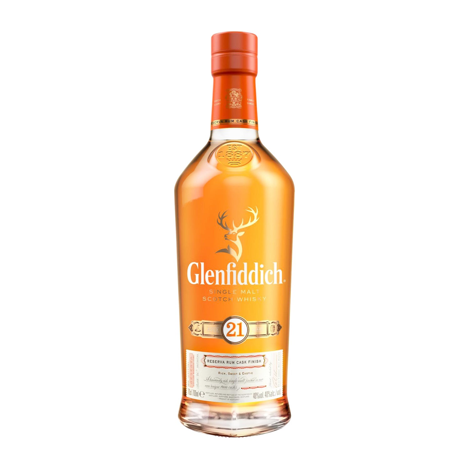 Glenfiddich Gran Reserva 21 Year Old Single Malt Scotch 700ml