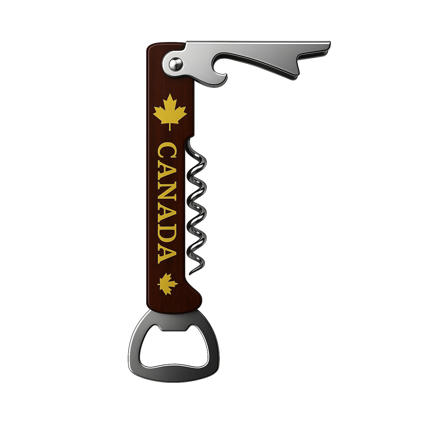 Canada 3 In 1 Corkscrew and Bottle Opener