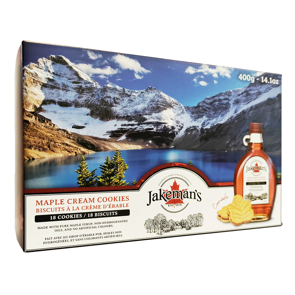 Biscuits à la crème d'érable de Jakeman 400g