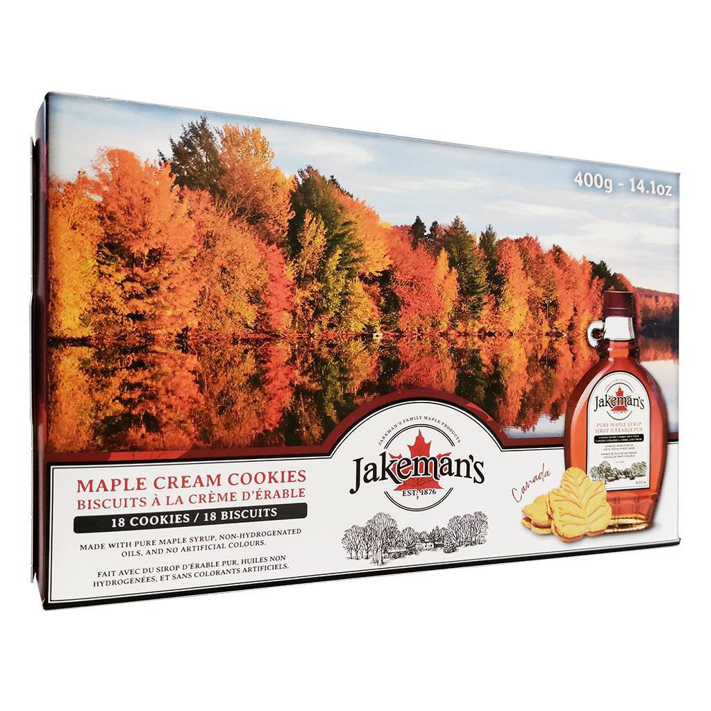 Biscuits à la crème d'érable de Jakeman 400g