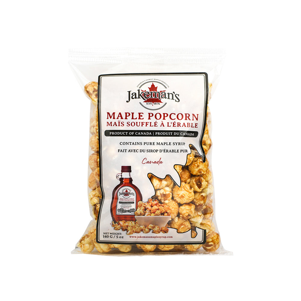 Sachet de popcorn à l'érable de Jakeman 140 g