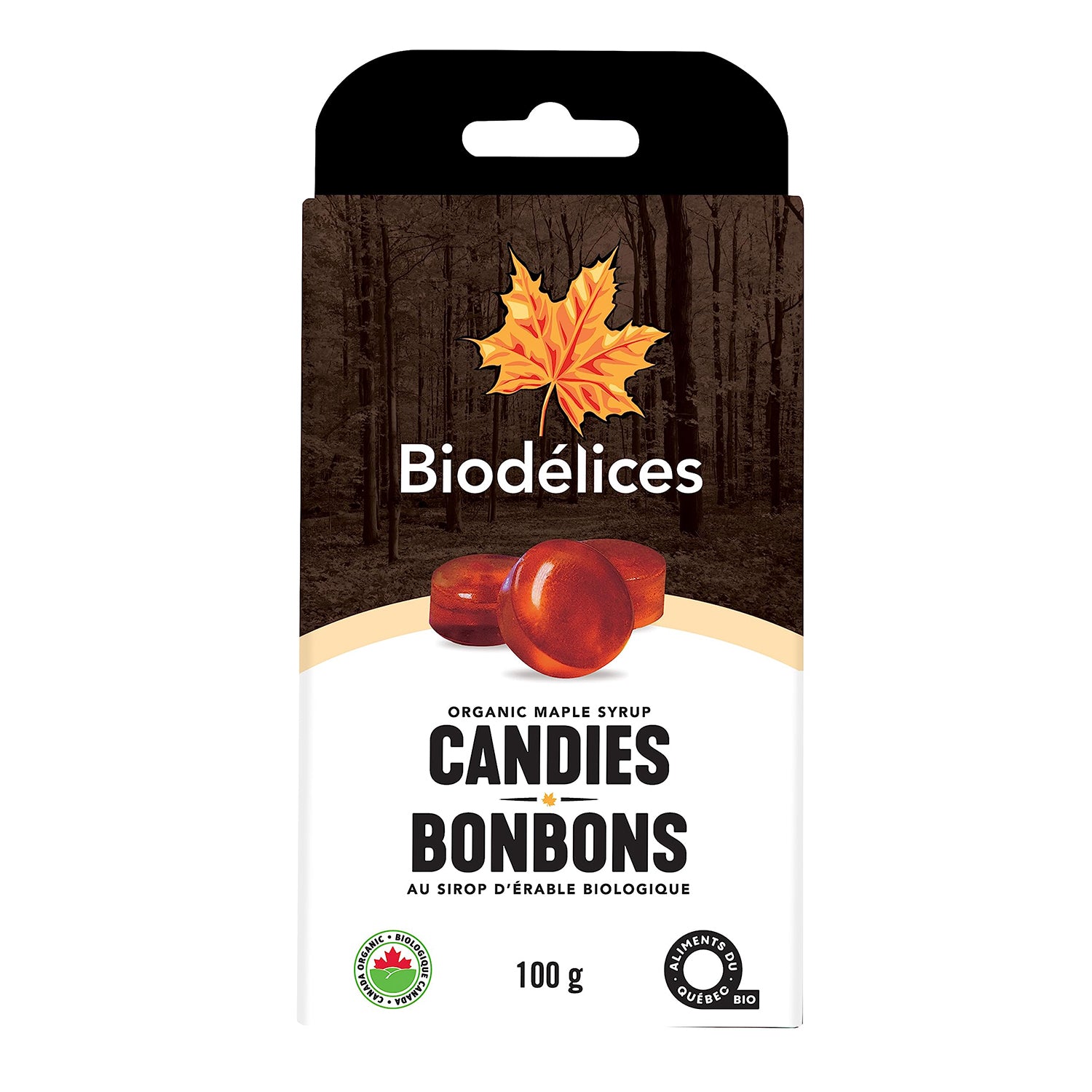 Biodélices Maple Candies 100g