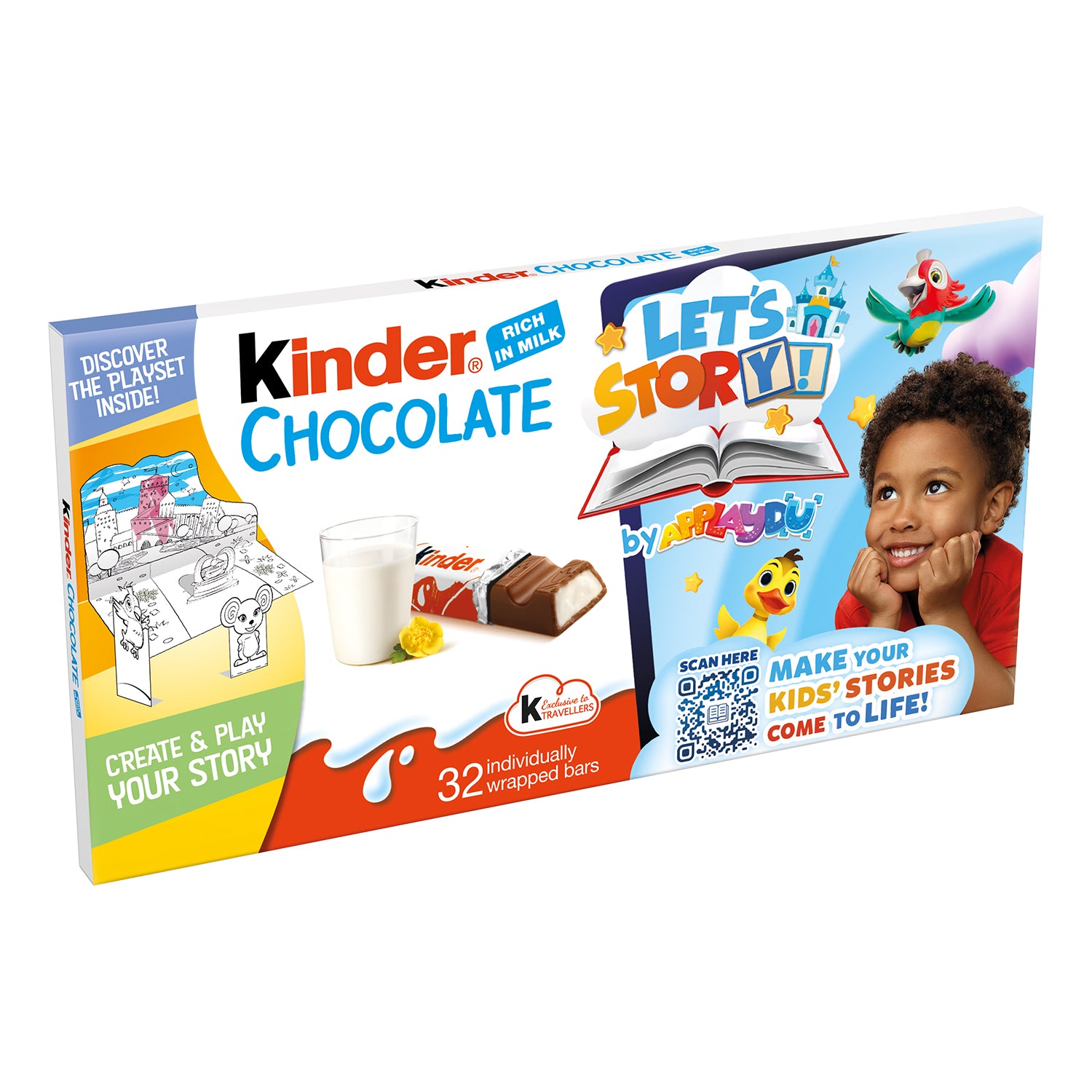 Kinder Chocolate T(8X4), 400g