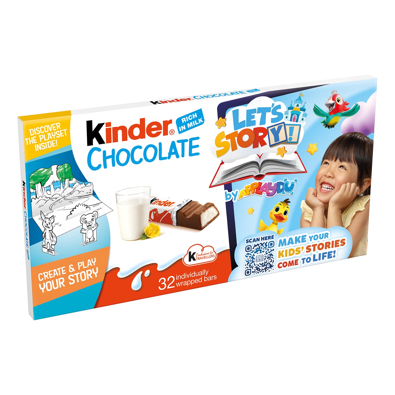 Kinder Chocolate T(8X4), 400g
