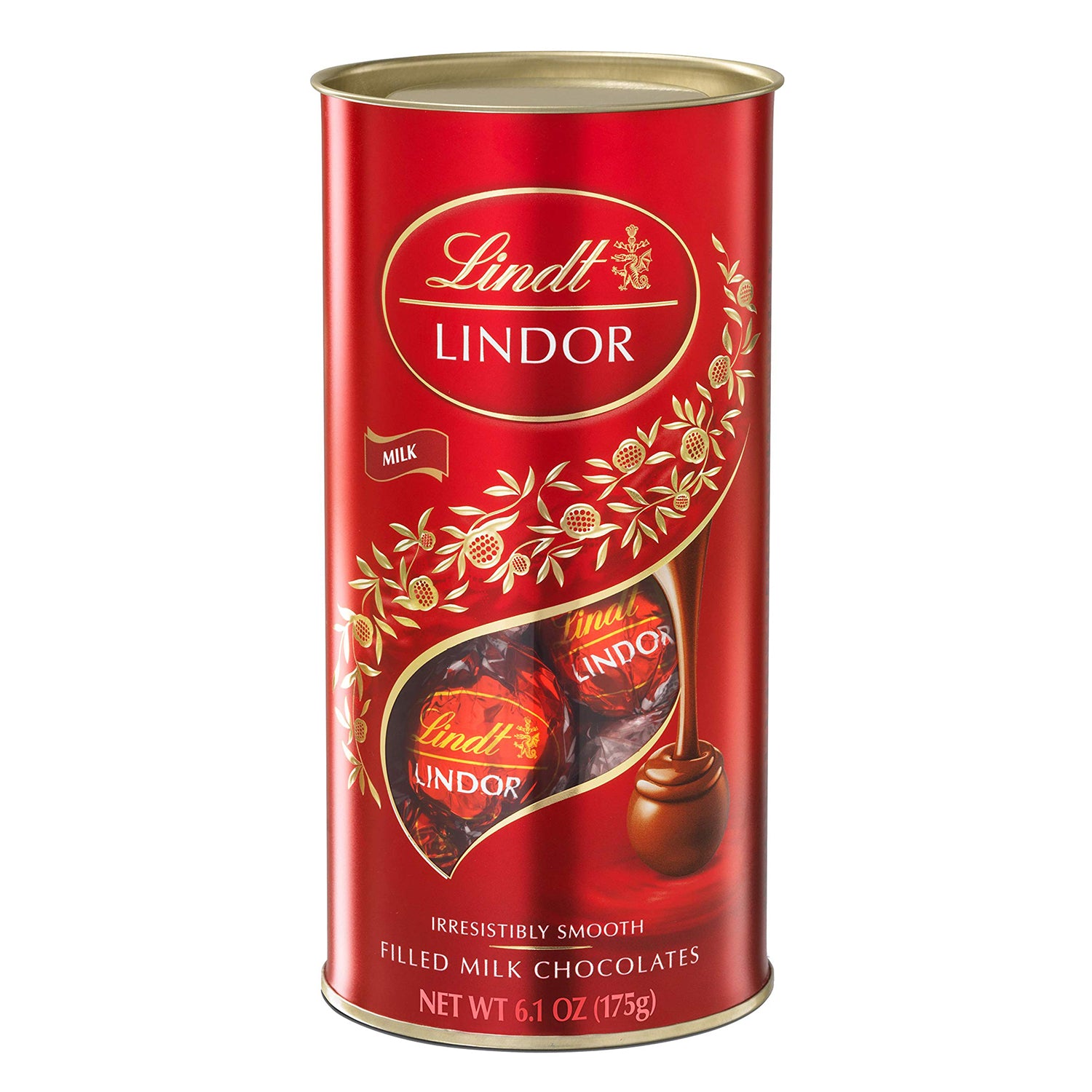 Mini tube de lait Lindor 175g