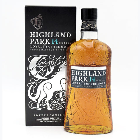 Highland Park 14 Year Old Loyalty of the Wolf Single Malt Whisky 1L