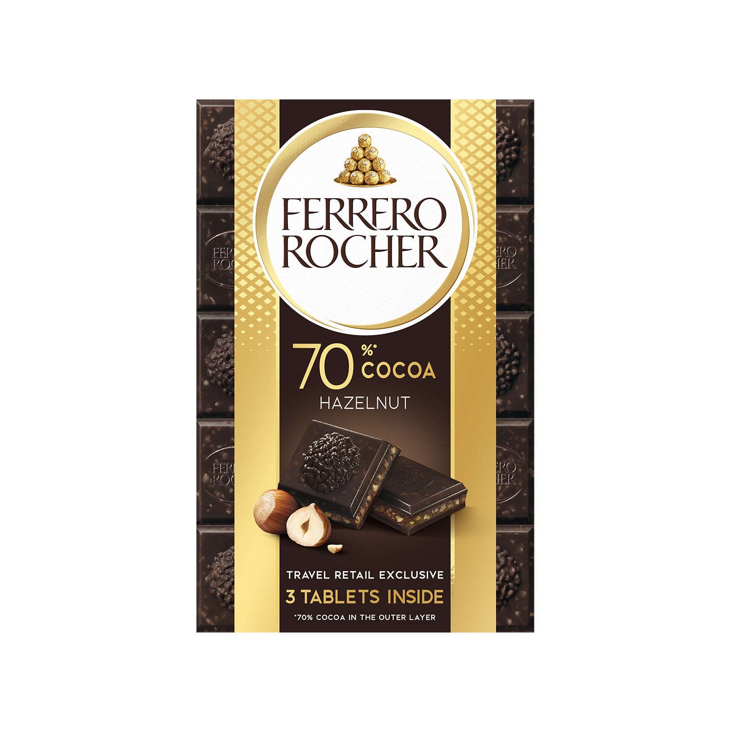 Comprimés Ferrero Rocher Noir, 270 g