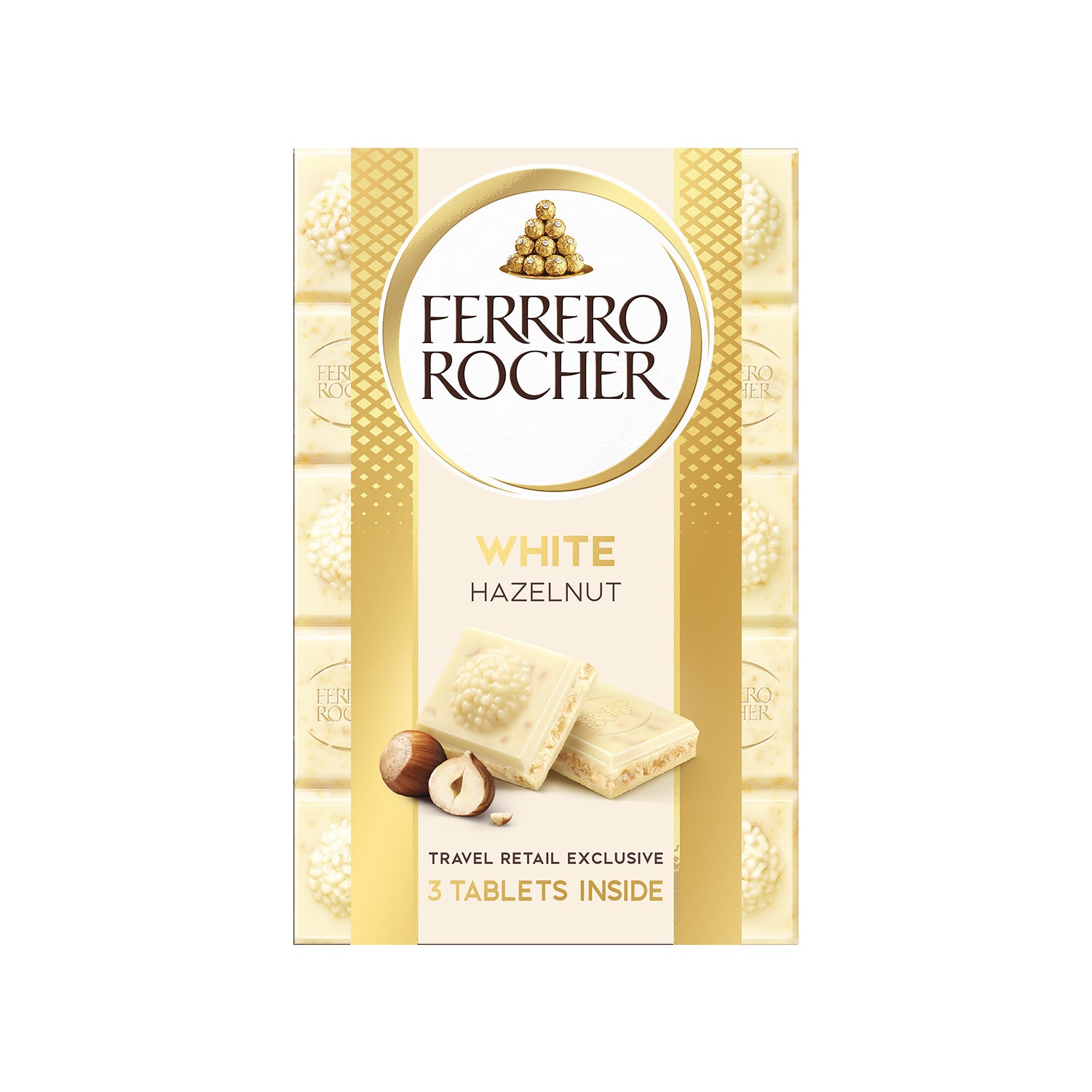 Comprimés Ferrero Rocher blancs, 270 g