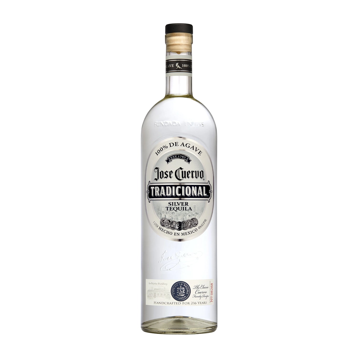 Jose Cuervo Tradicional Plata Tequila 1L