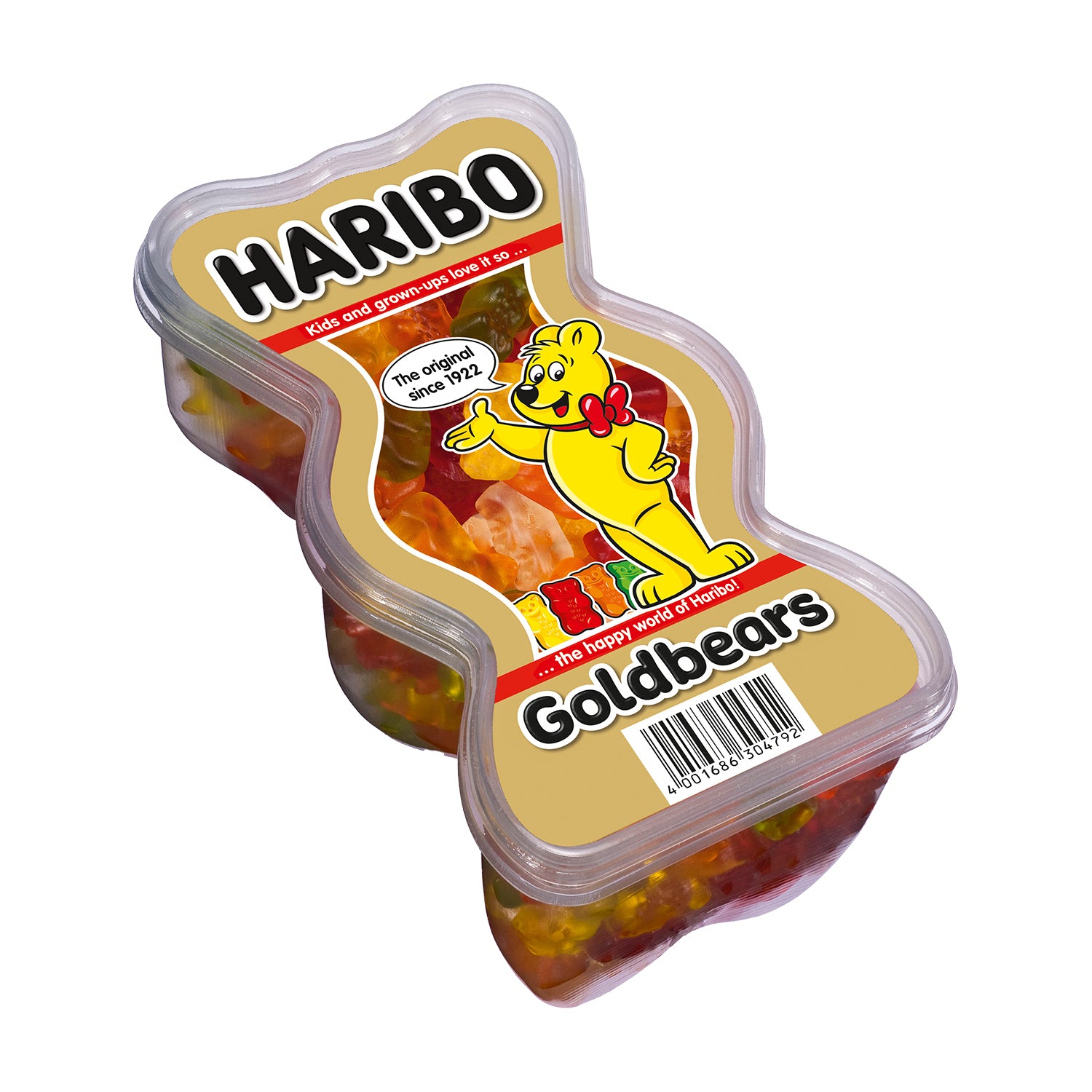 Boîte à formes Haribo Goldbear 450g