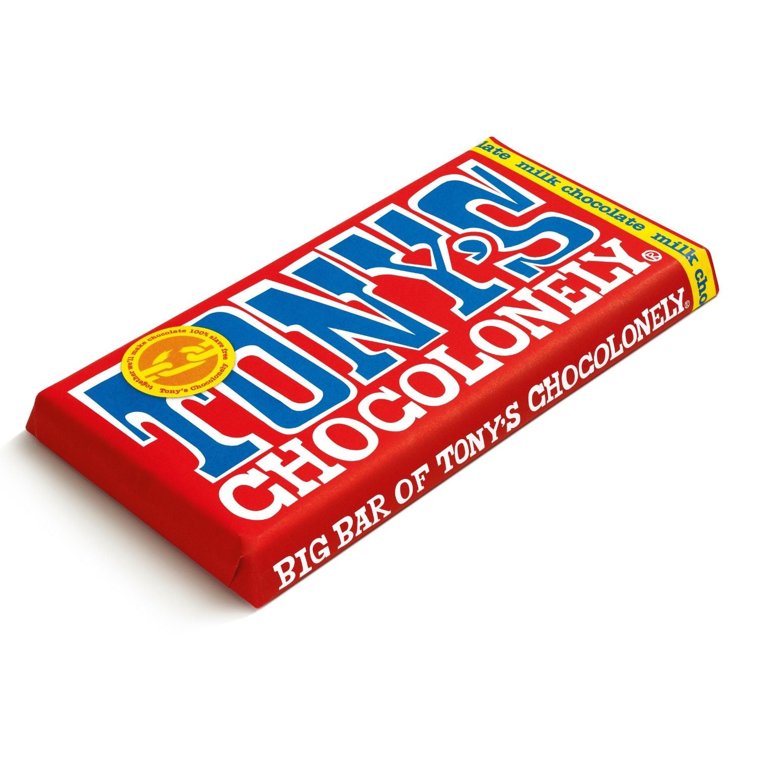 Tony's Chocolonely Milk Chocolate Bar 240g