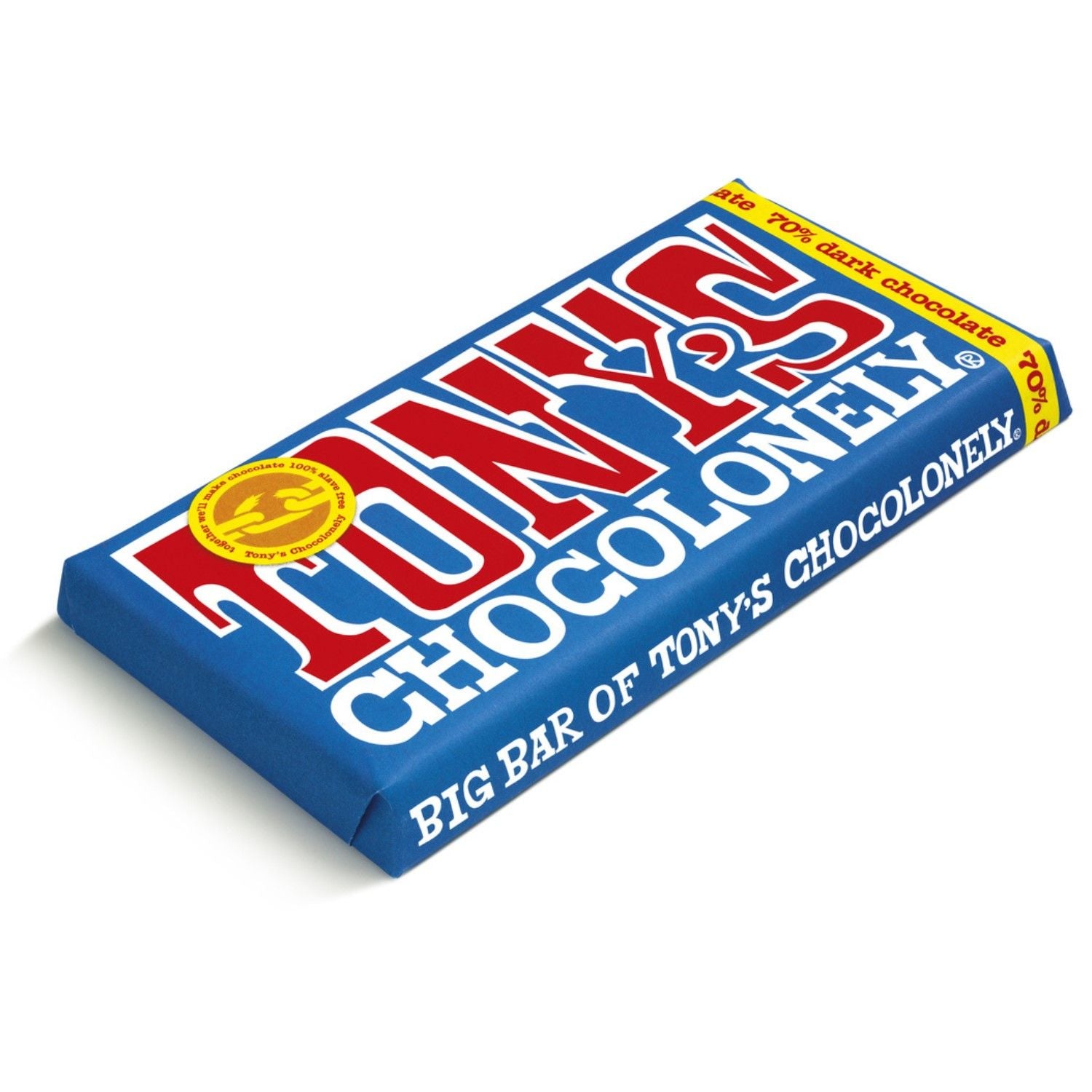 Tony's Chocolonely Dark Chocolate 70% Bar 240g