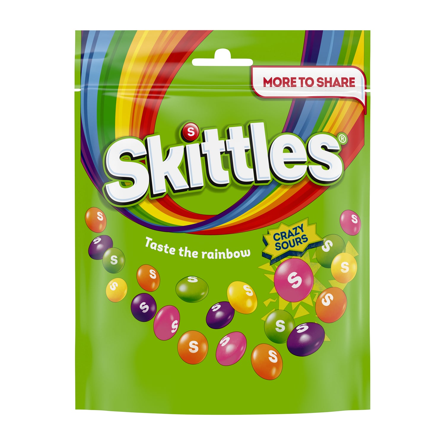 Skittles Crazy Sours Pouch 318g