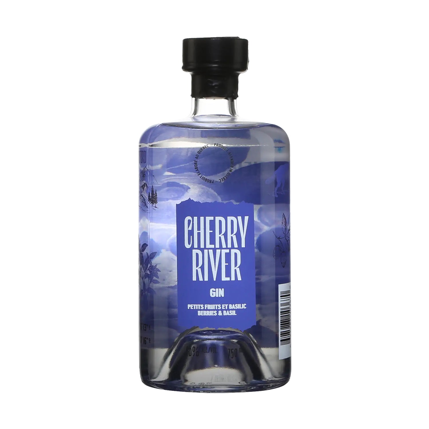 Cherry River Berries & Basil Gin 750ml