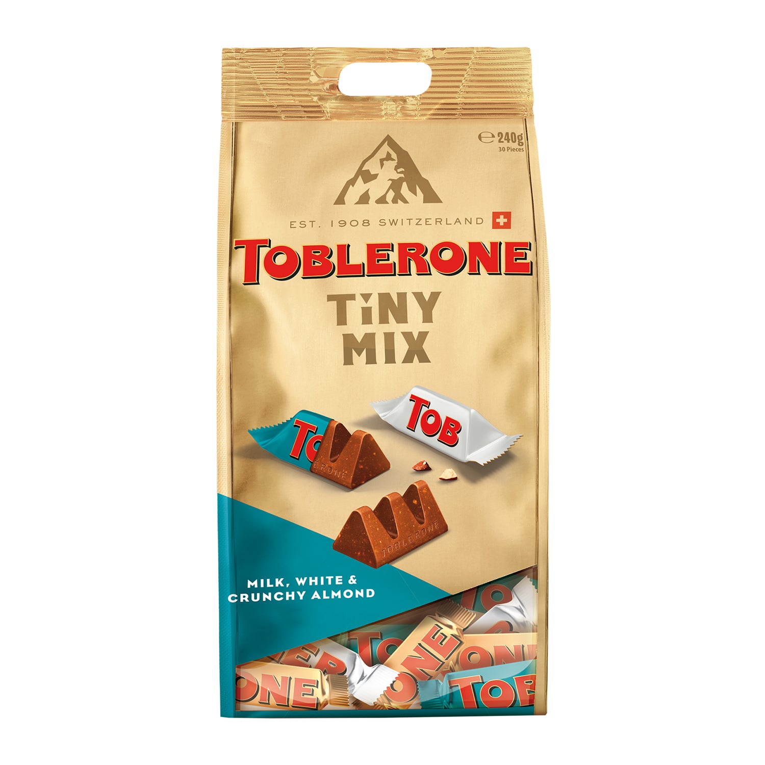 Mélange d'amandes croquantes Toblerone Tiny 240 g