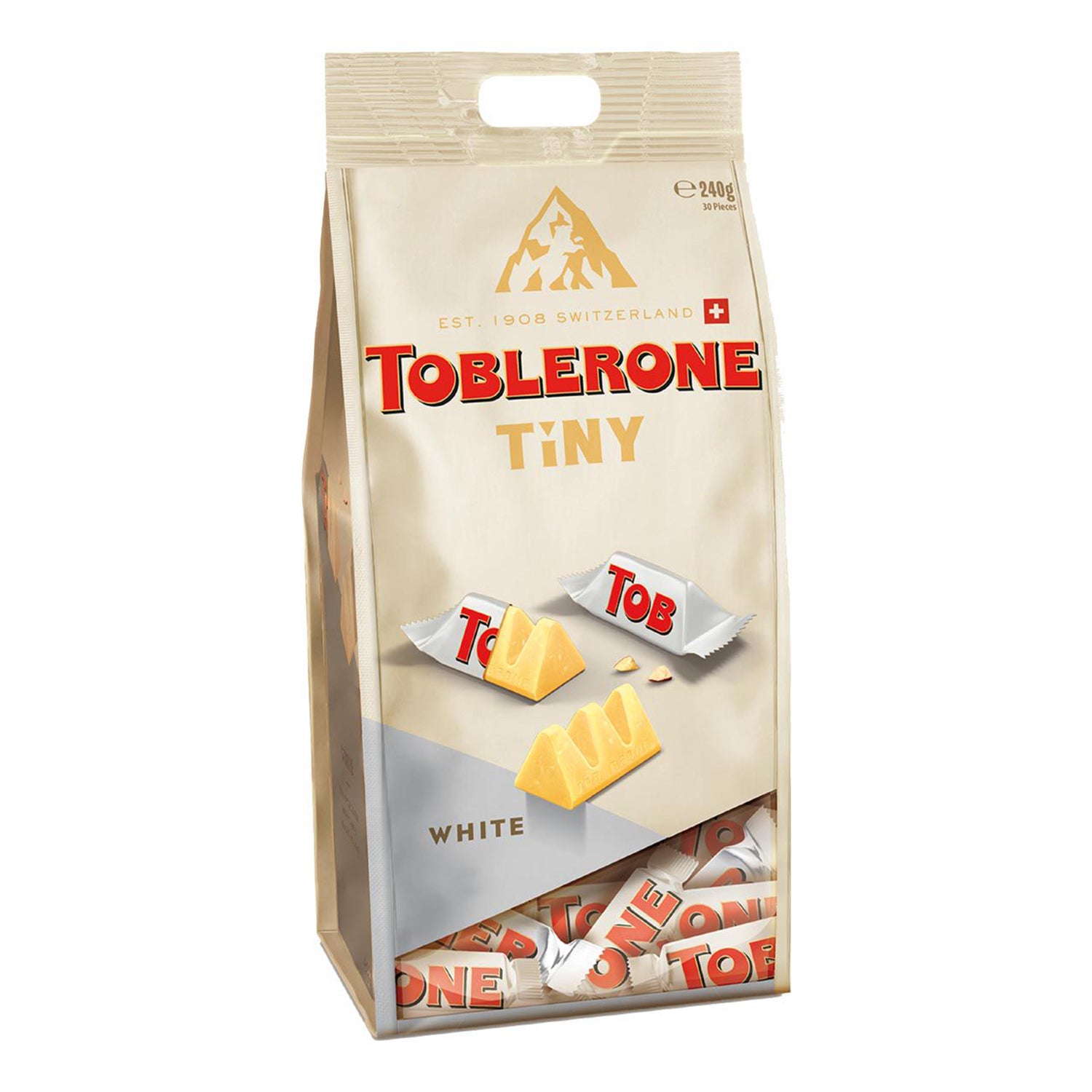 Toblerone Petit Sachet Blanc 240g