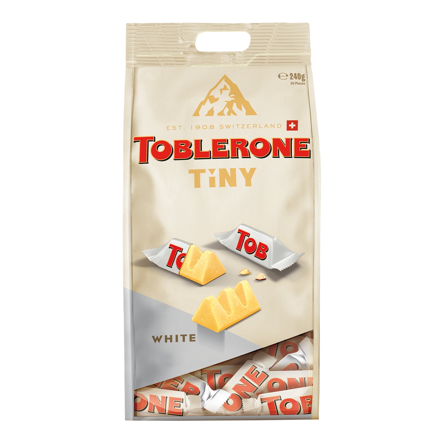 Toblerone Petit Sachet Blanc 240g