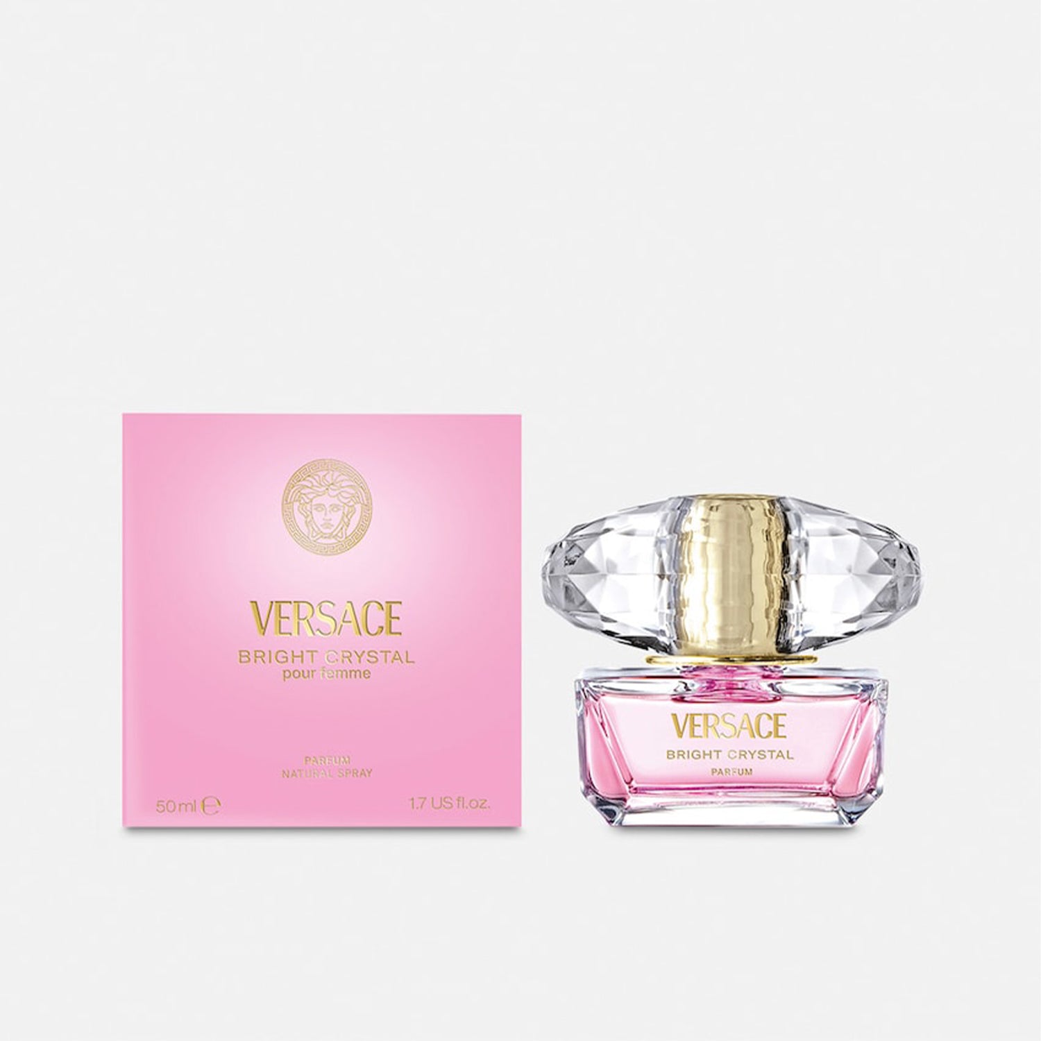 VERSACE BRIGHT CRYSTAL 50ml 香水　未使用 Versace Bright Crystal Parfum