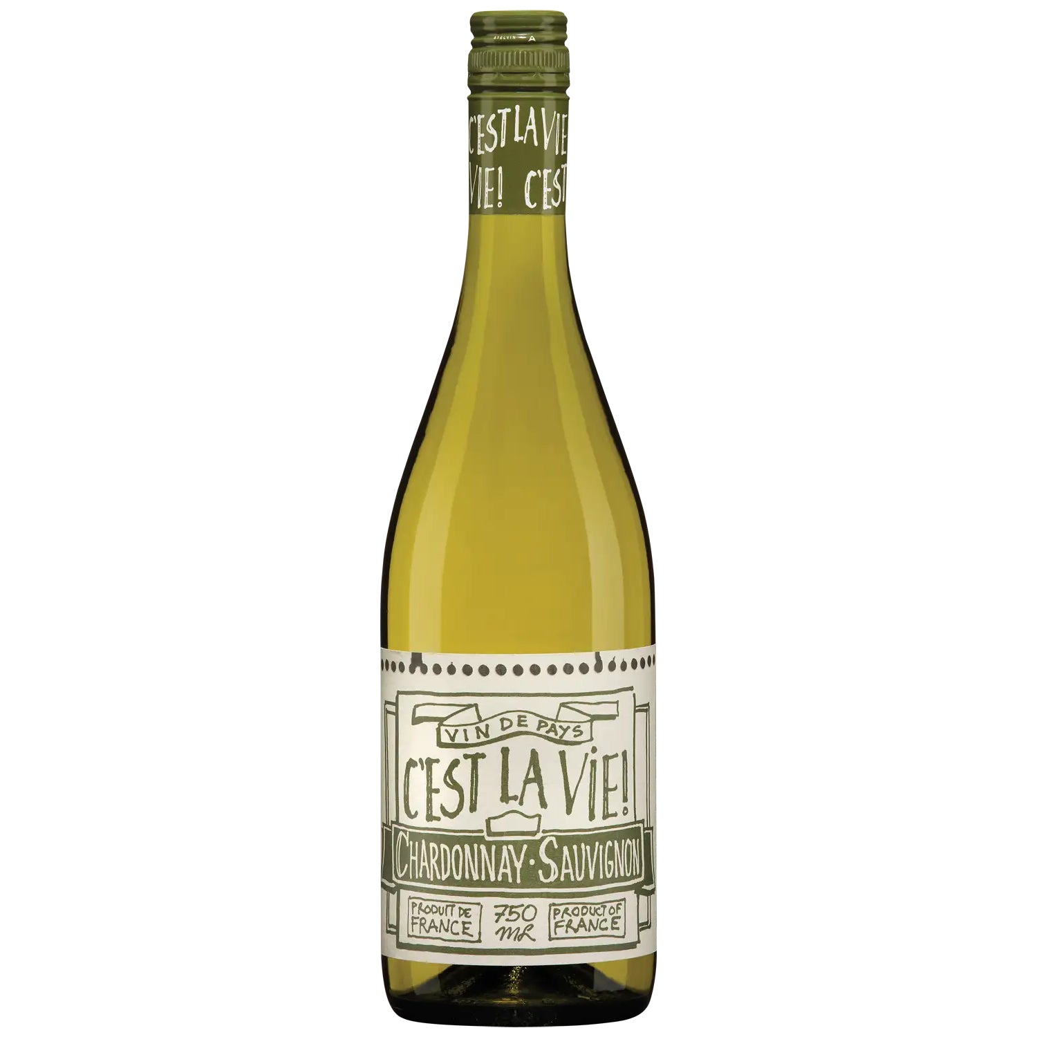 C'EST LA VIE! Chardonnay / Sauvignon 750ml