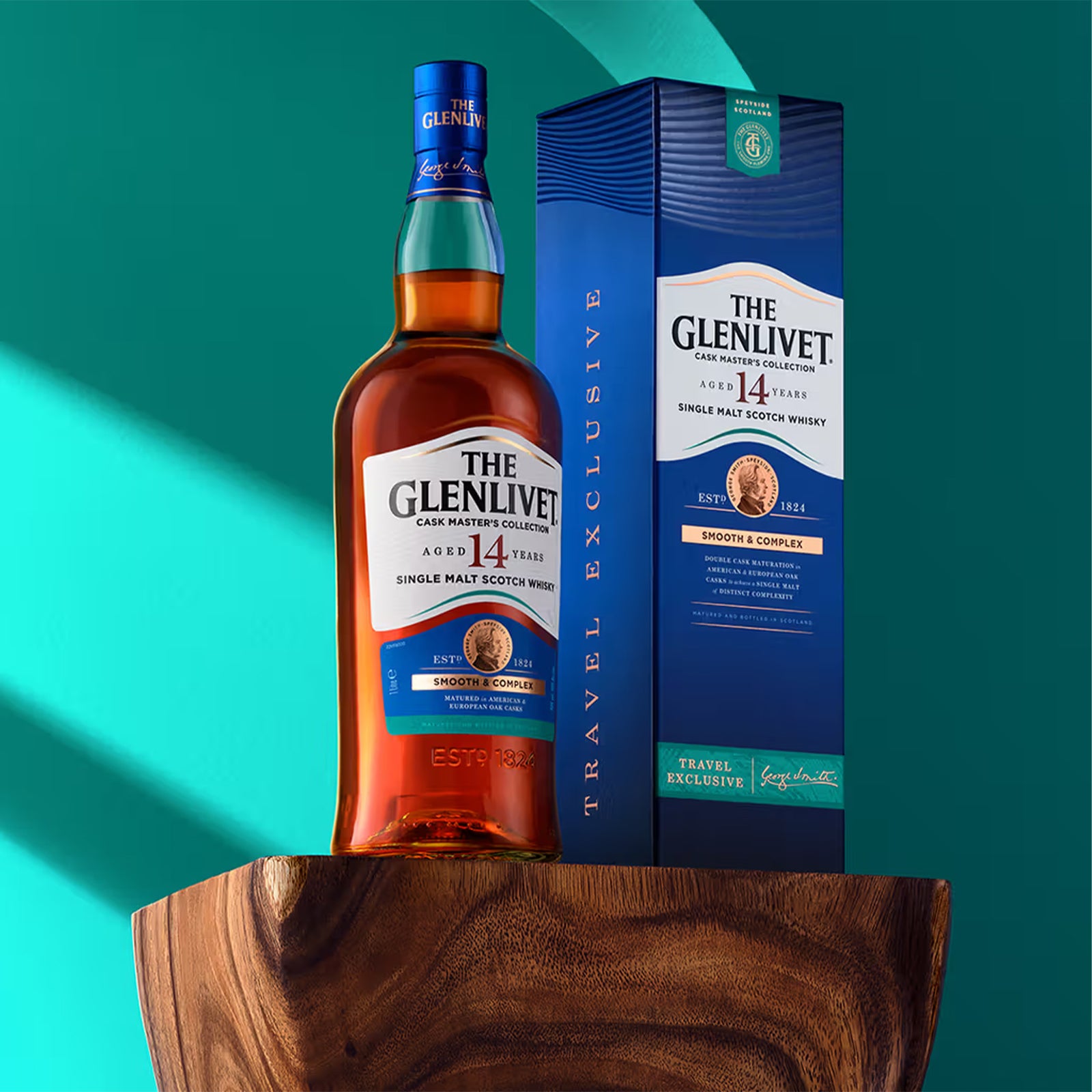 The Glenlivet Single Cask Edition 14年 The Glenlivet Cask Master's 14 Years Old Single Malt Scotch Whisky 1L