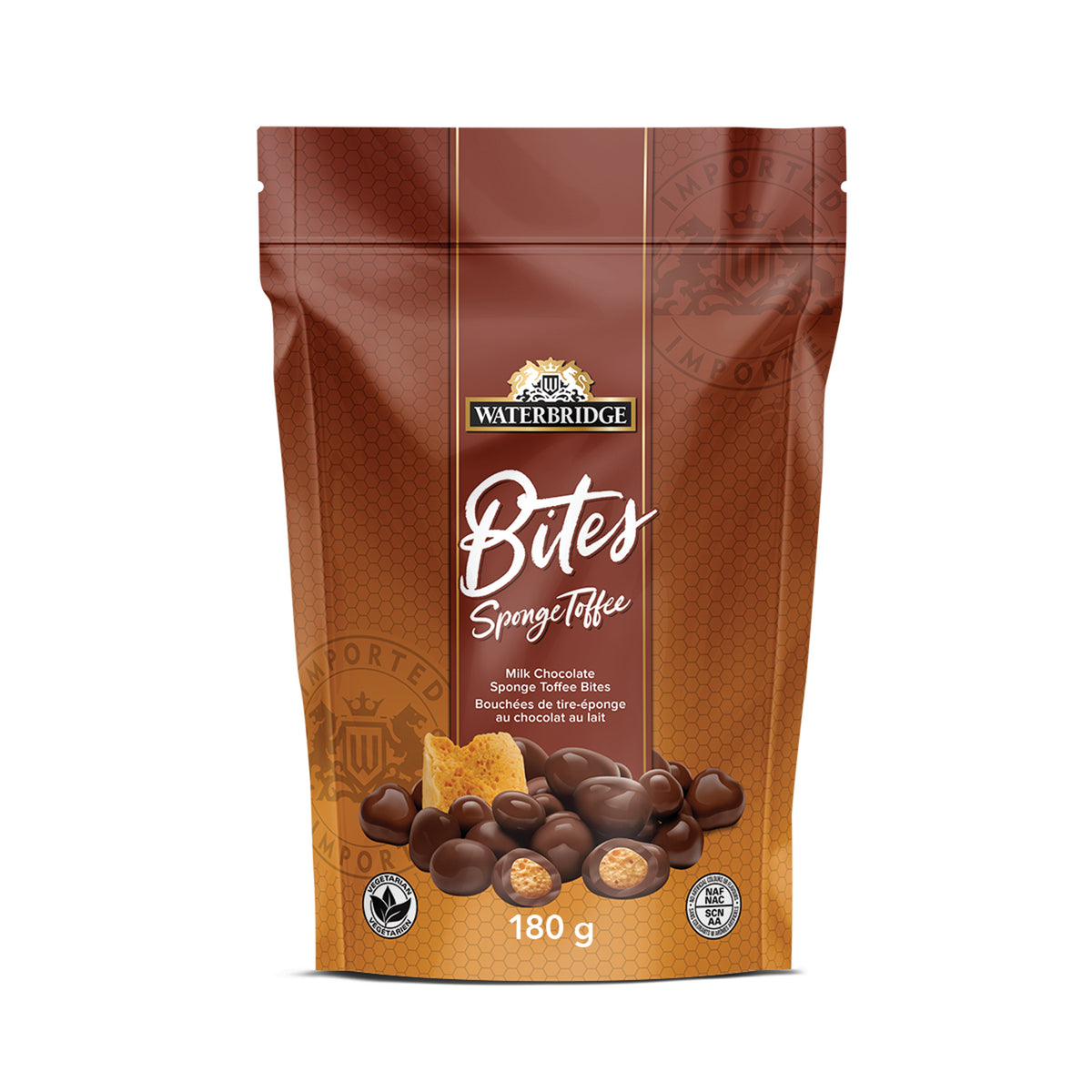 Waterbridge Sponge Toffee Bites Bag 180g
