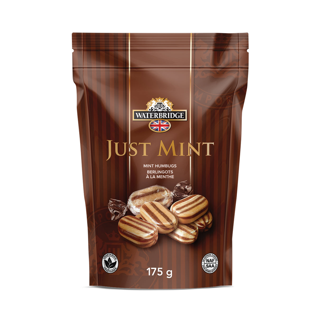 Waterbridge Just Mint Humbugs Bag 175g