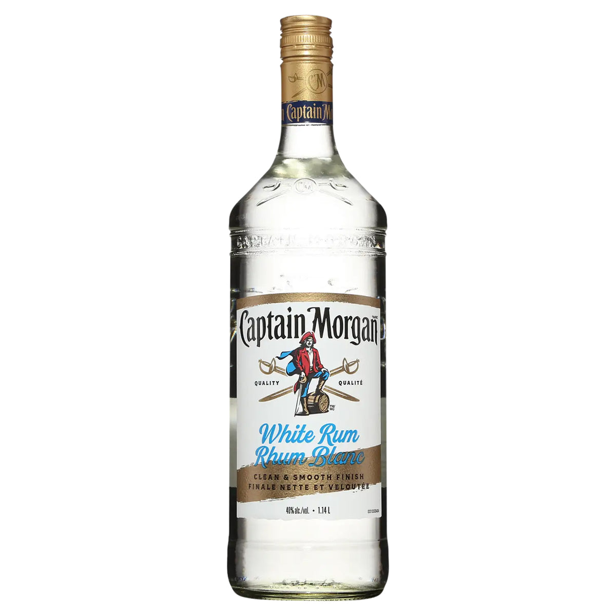 Rhum blanc Captain Morgan 1,14 L