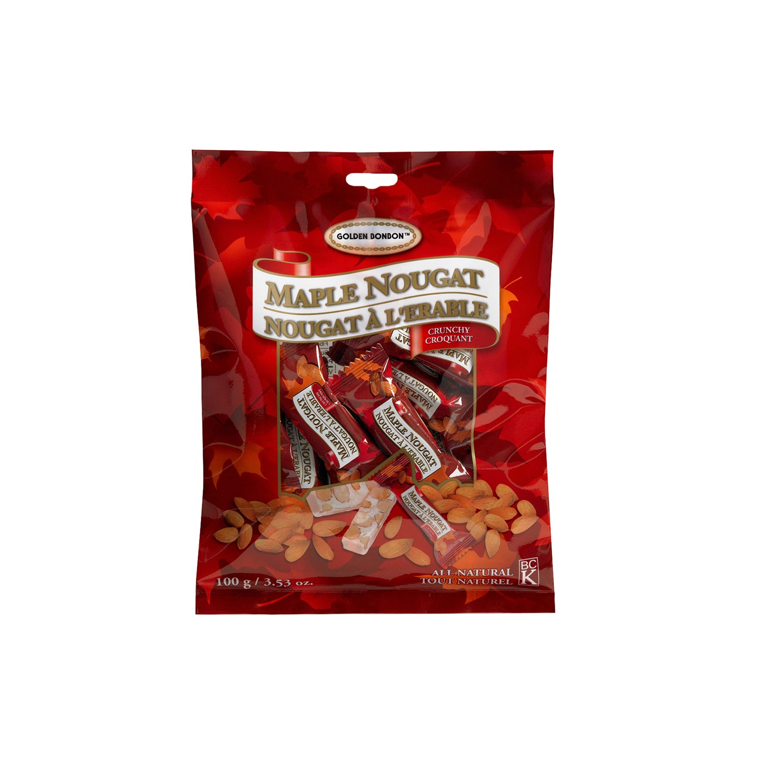Nougat croquant à l'érable du Canada