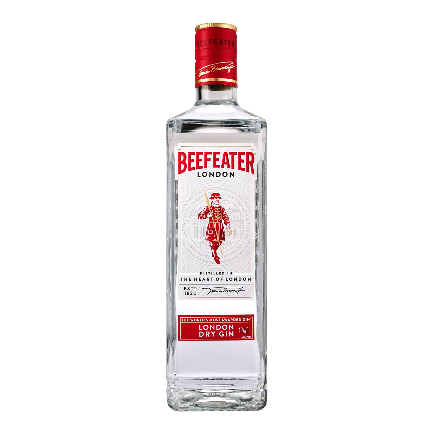 Gin sec de Londres Beefeater 1L
