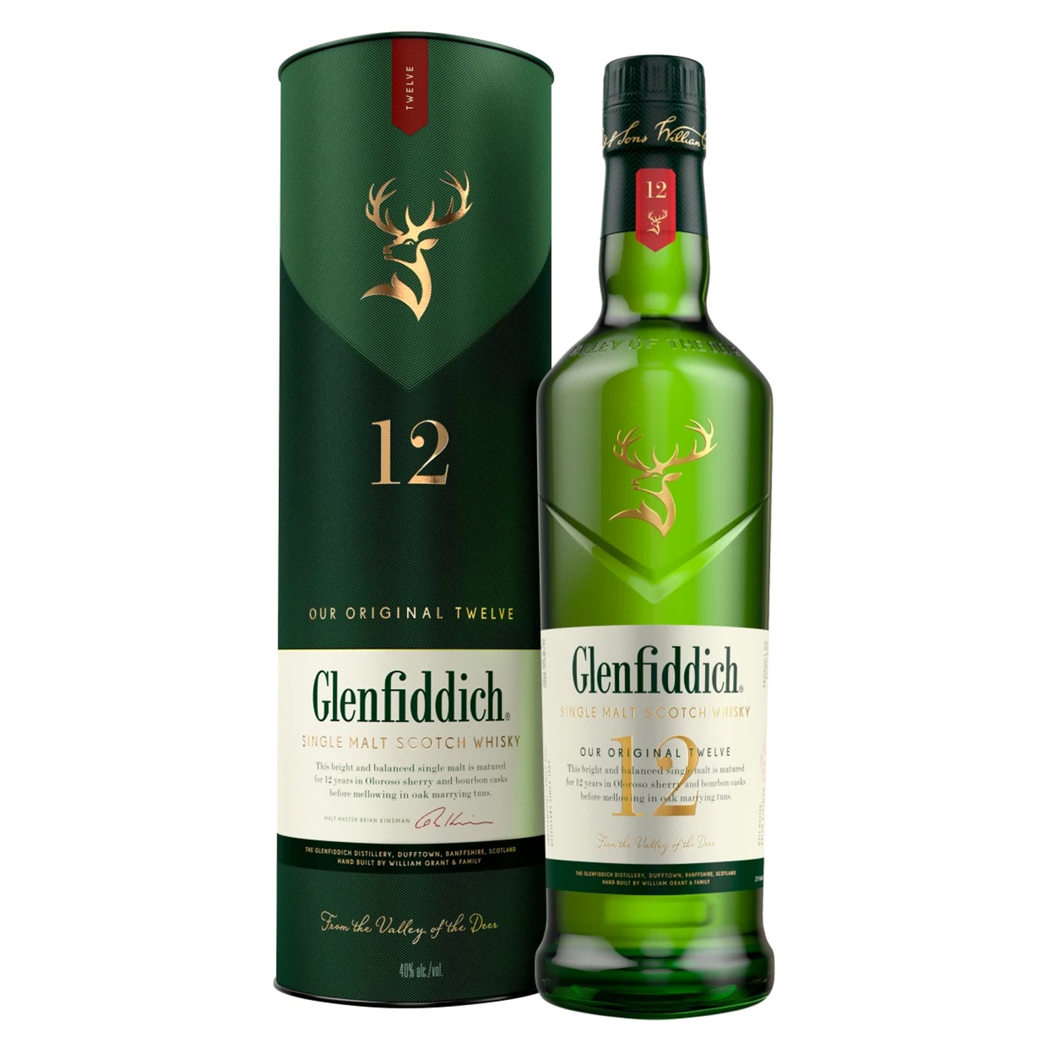 Glenfiddich 12 Years Old Highland Single Malt 750ml