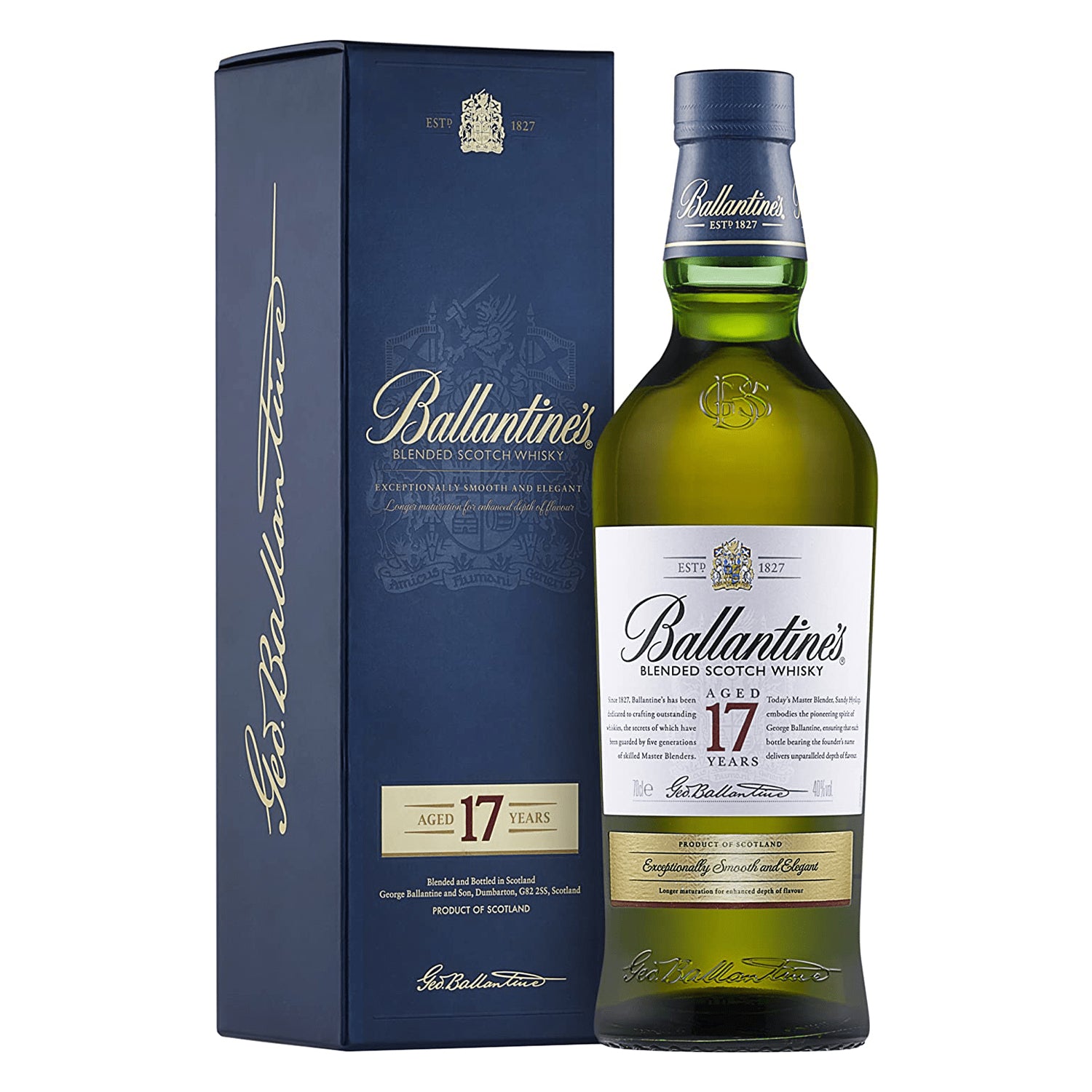 Ballantine's 17 Years Old Blended Malt Scotch Whisky 750ml