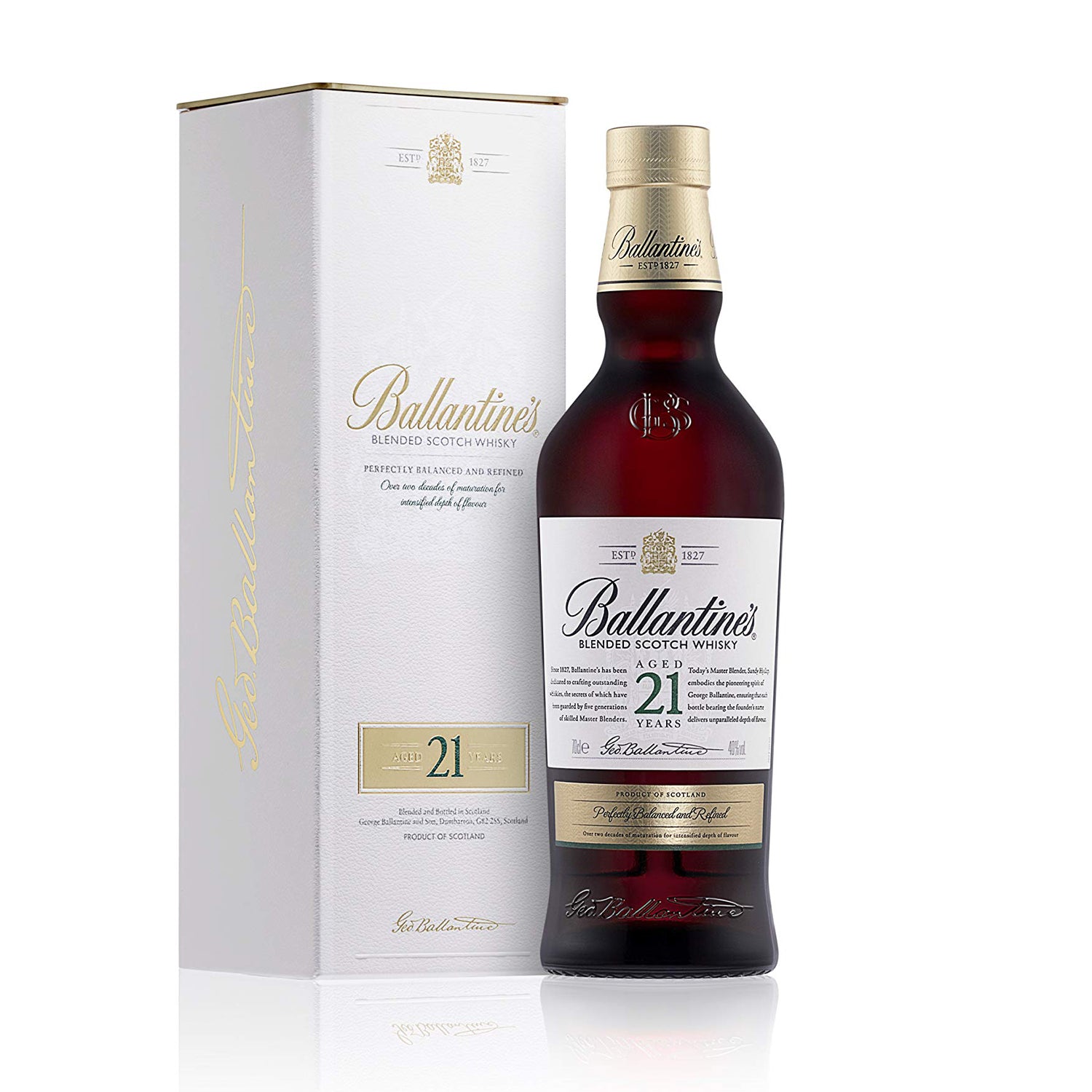 Ballantine's 21 Years Old Blended Malt Scotch Whisky 700ml