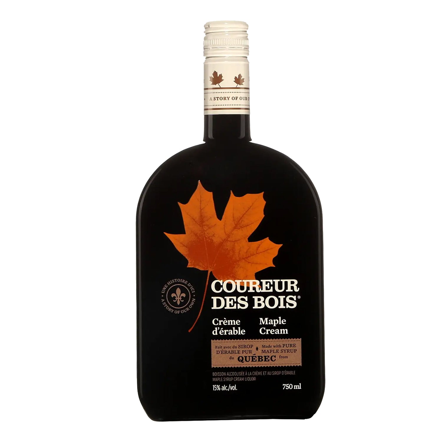 Coureur des Bois Liqueur Crème d'Érable 750ml