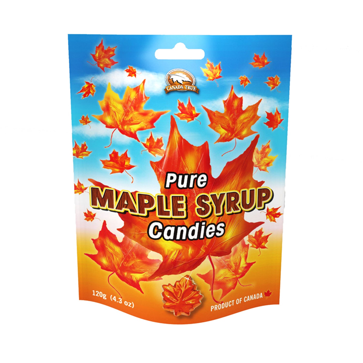 Sac de bonbons à l'érable véritable du Canada