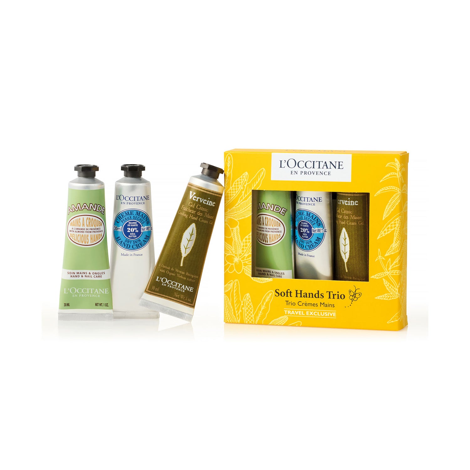 L'Occitane Soft Hand Trio 3 x 30ml