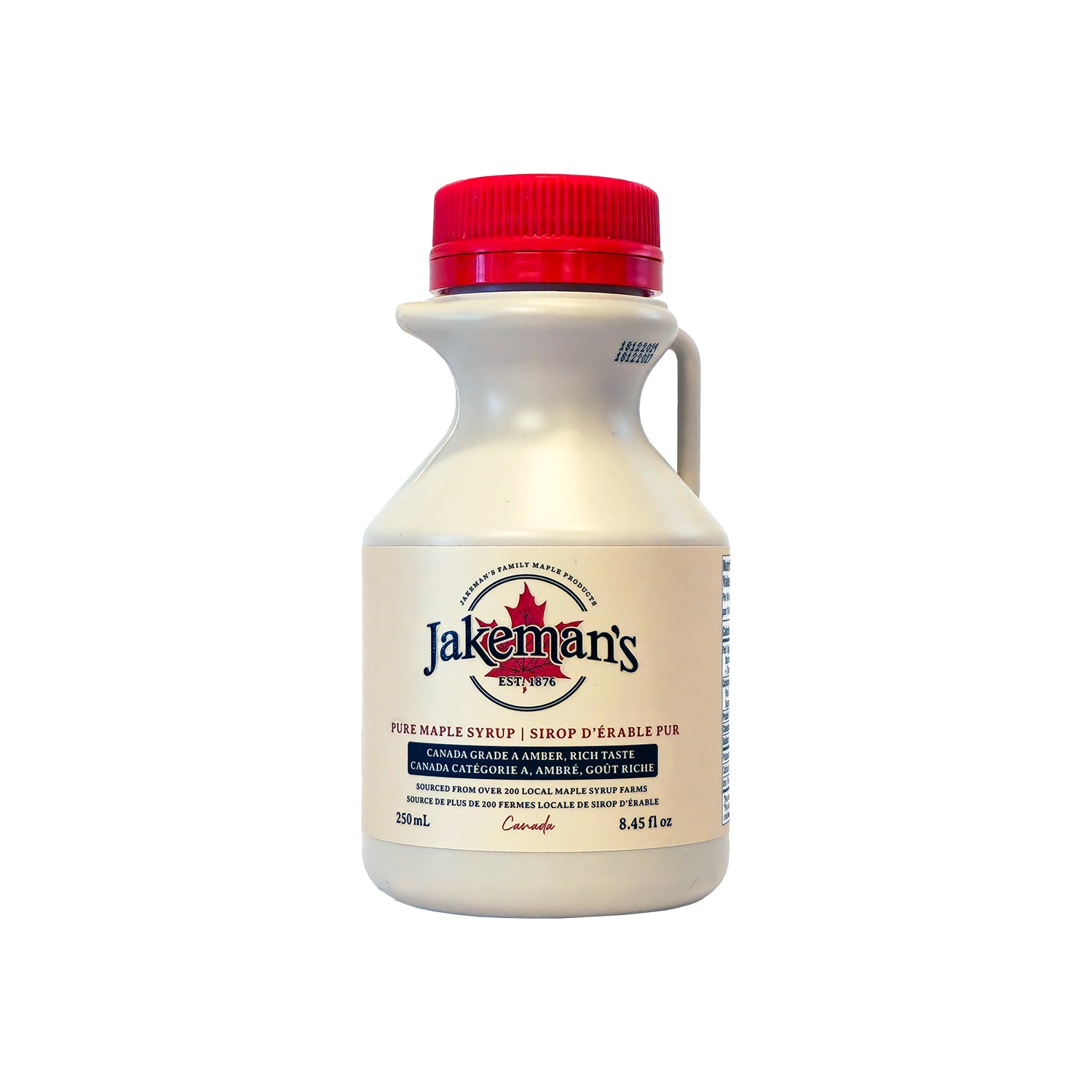 Pot en plastique pour sirop d'érable Jakeman