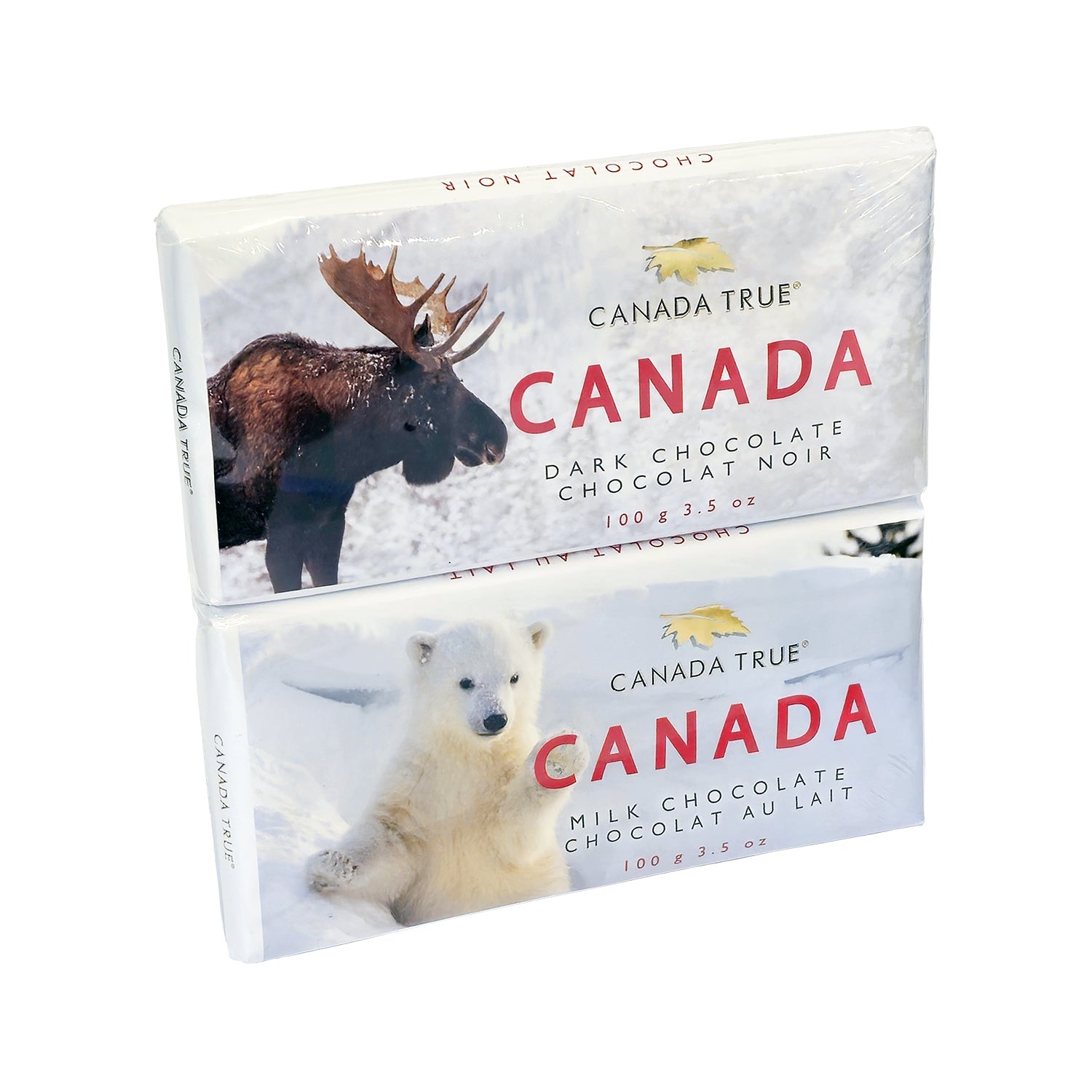 Canada True Scenic Chocolate Bars  4 x 100g