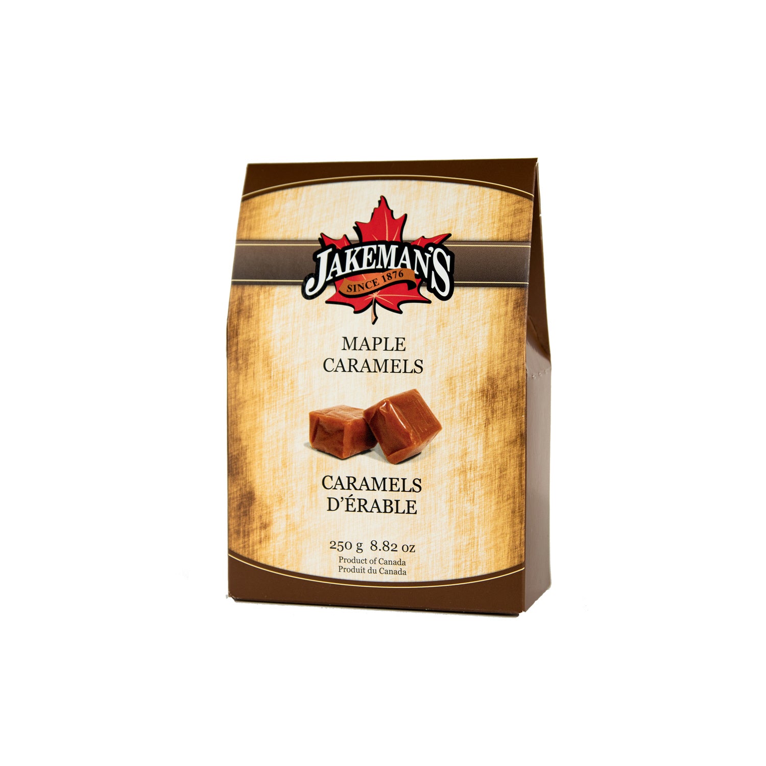 Caramels à l'érable Jakemans 250g