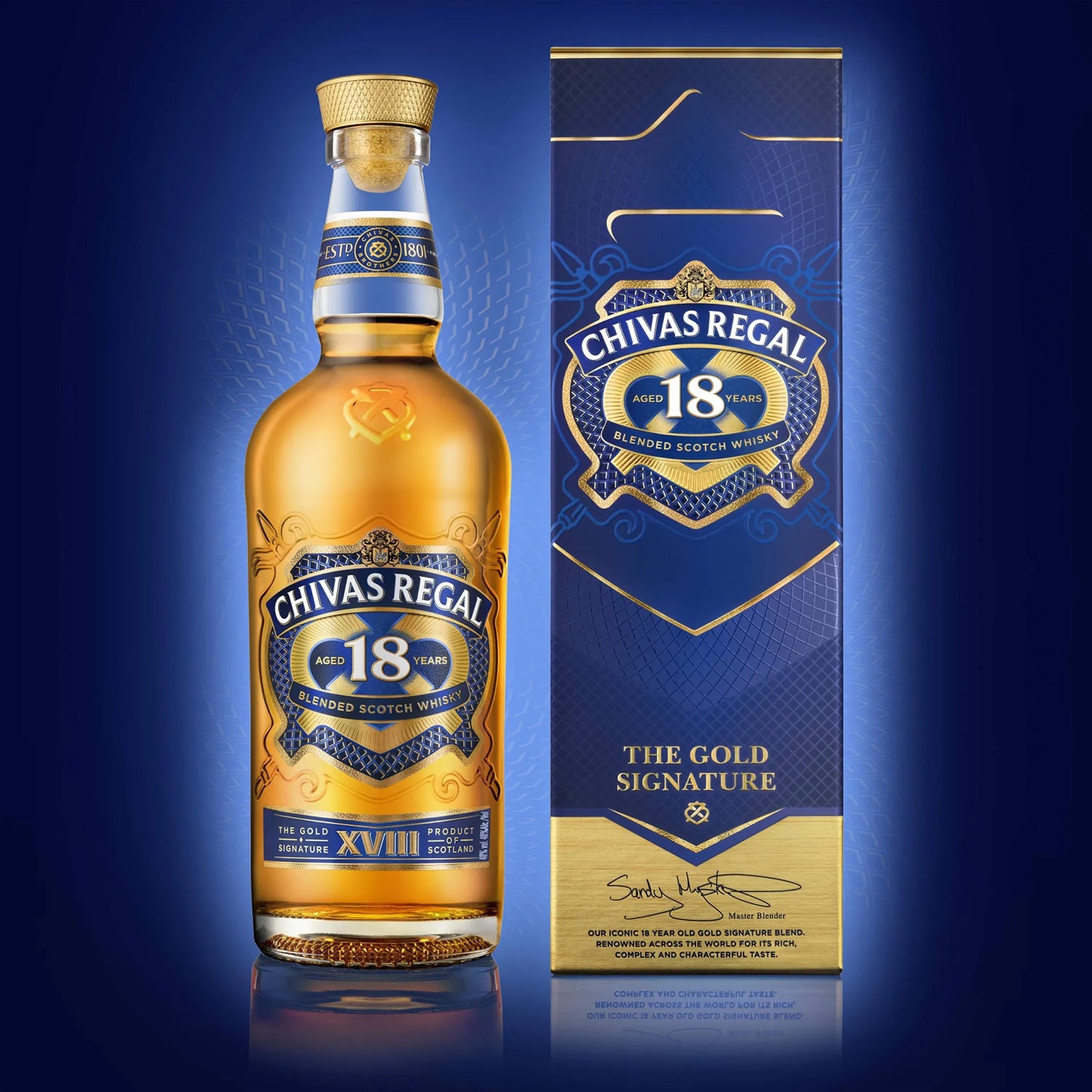 Chivas Regal 18 Years Old Blended Scotch Whisky 1L
