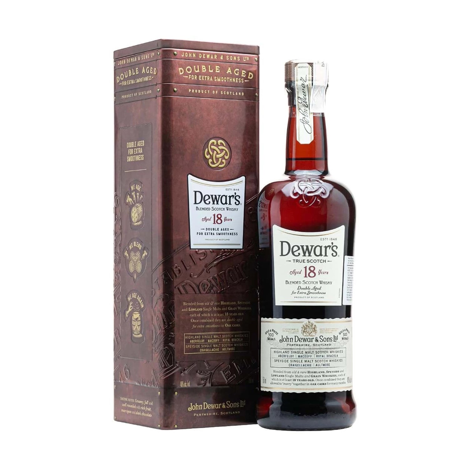 Dewar's 18 Years Old Blended Whisky 1L