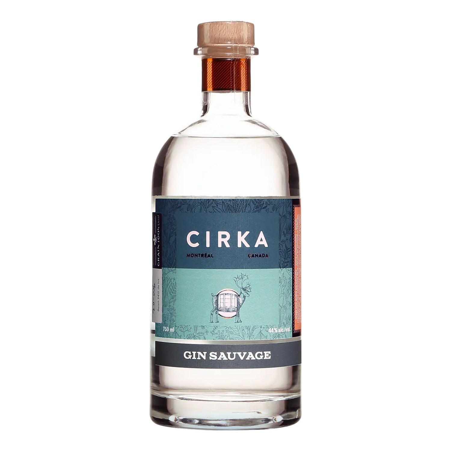 Gin Cirka Sauvage 750 ml