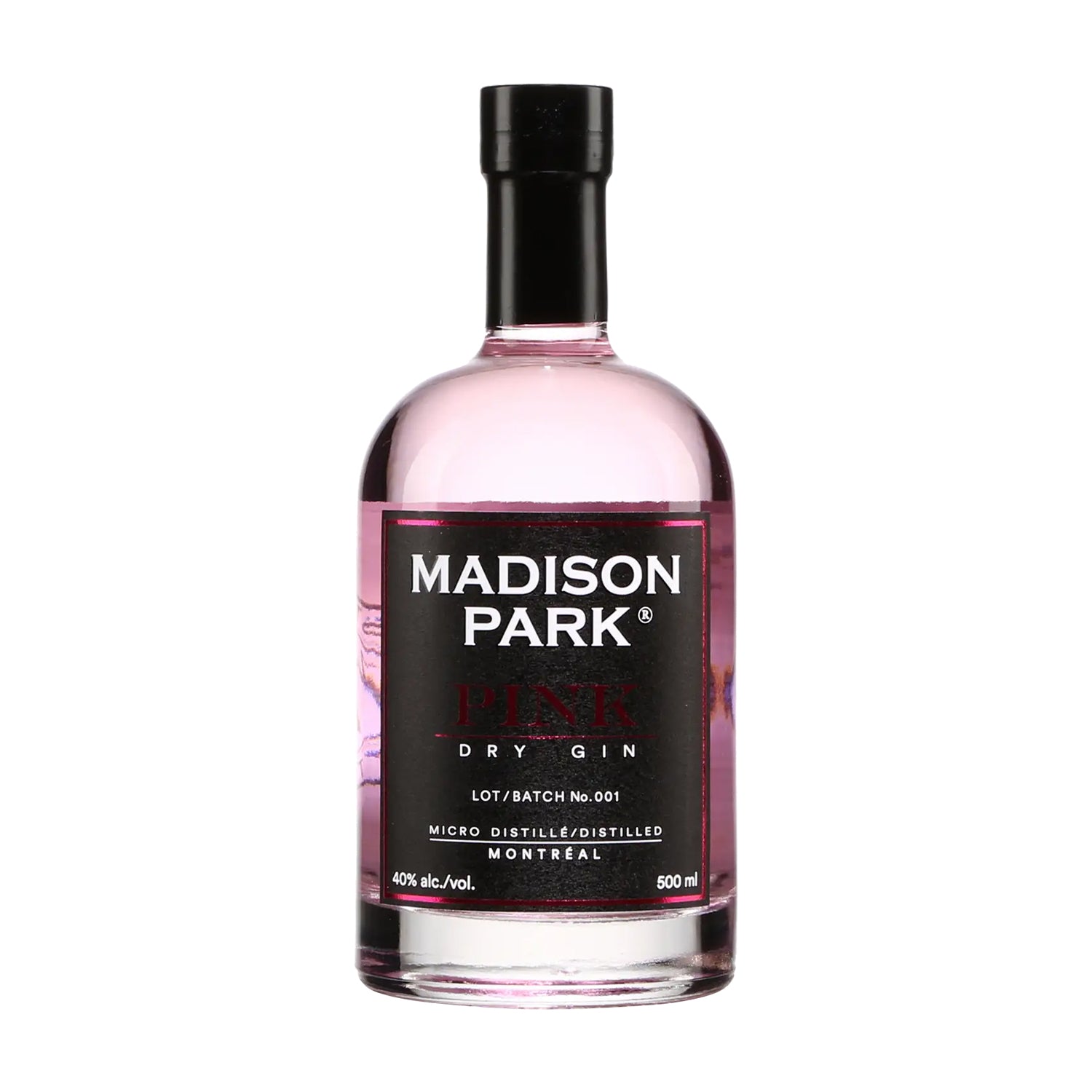 Gin sec rose Madison Park 500 ml