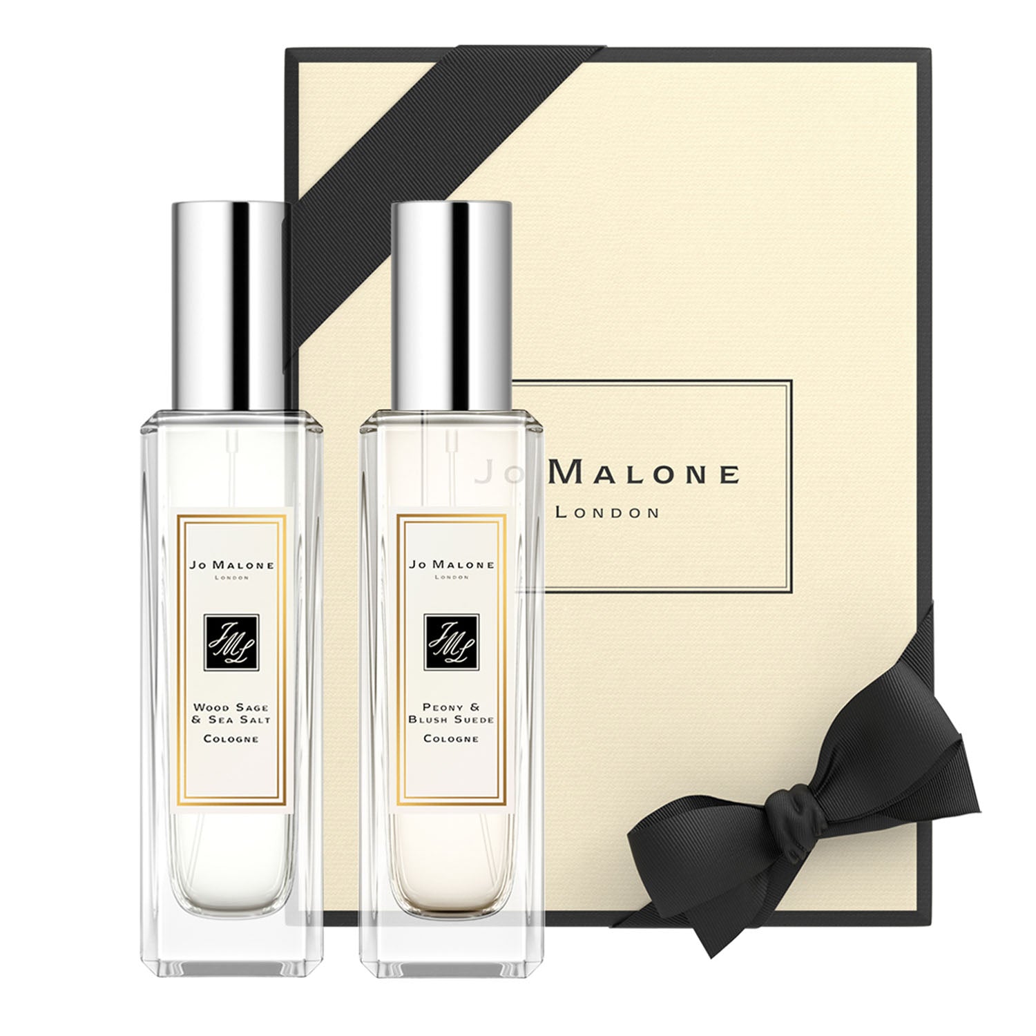 Jo Malone Wood Sage & Sea Salt + Peony & Blush Suede Duo Cologne 30ml