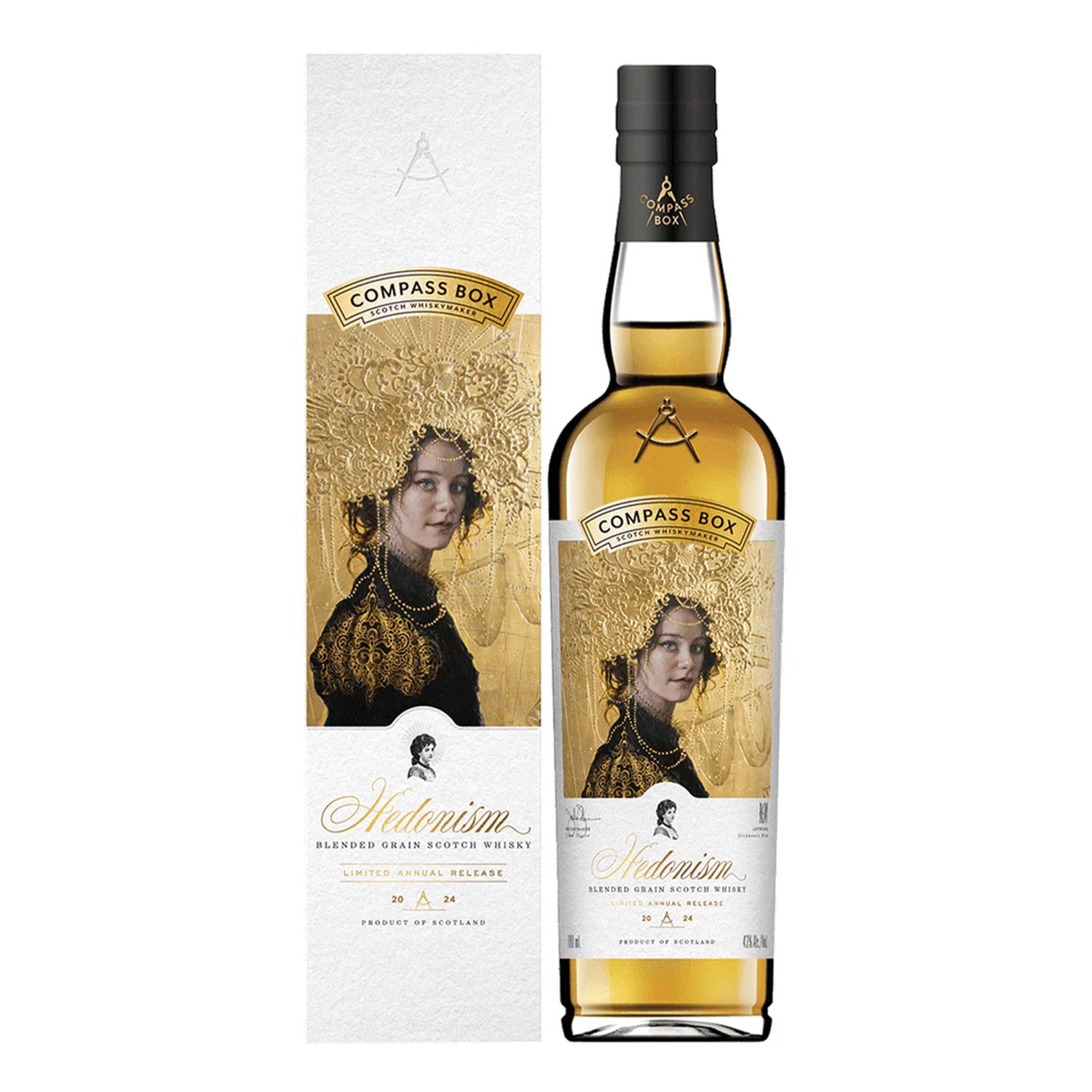 Whisky de grain mélangé Compass Box Hedonism 700 ml