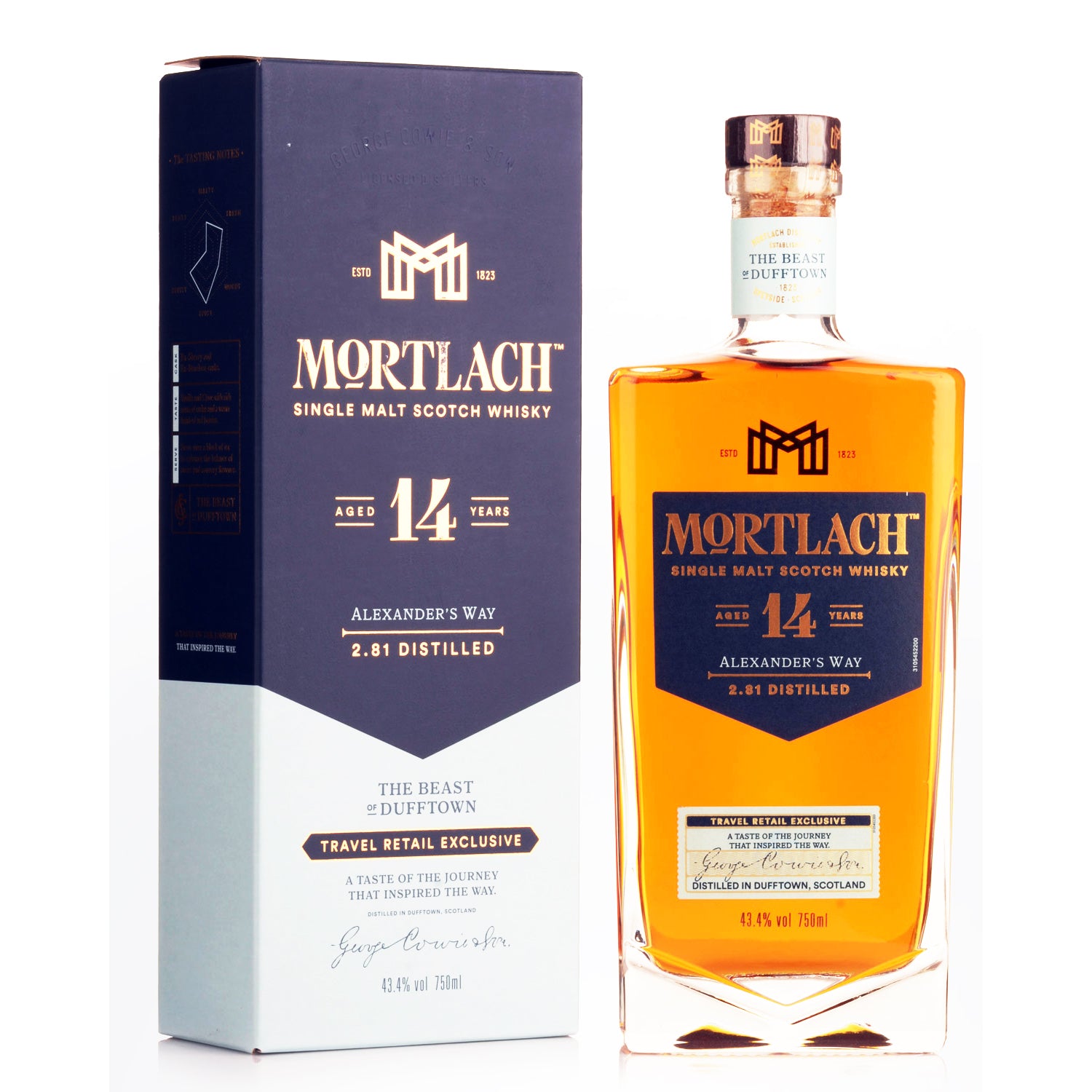 Mortlach 14 Years Old Single Malt Scotch Whisky 750ml