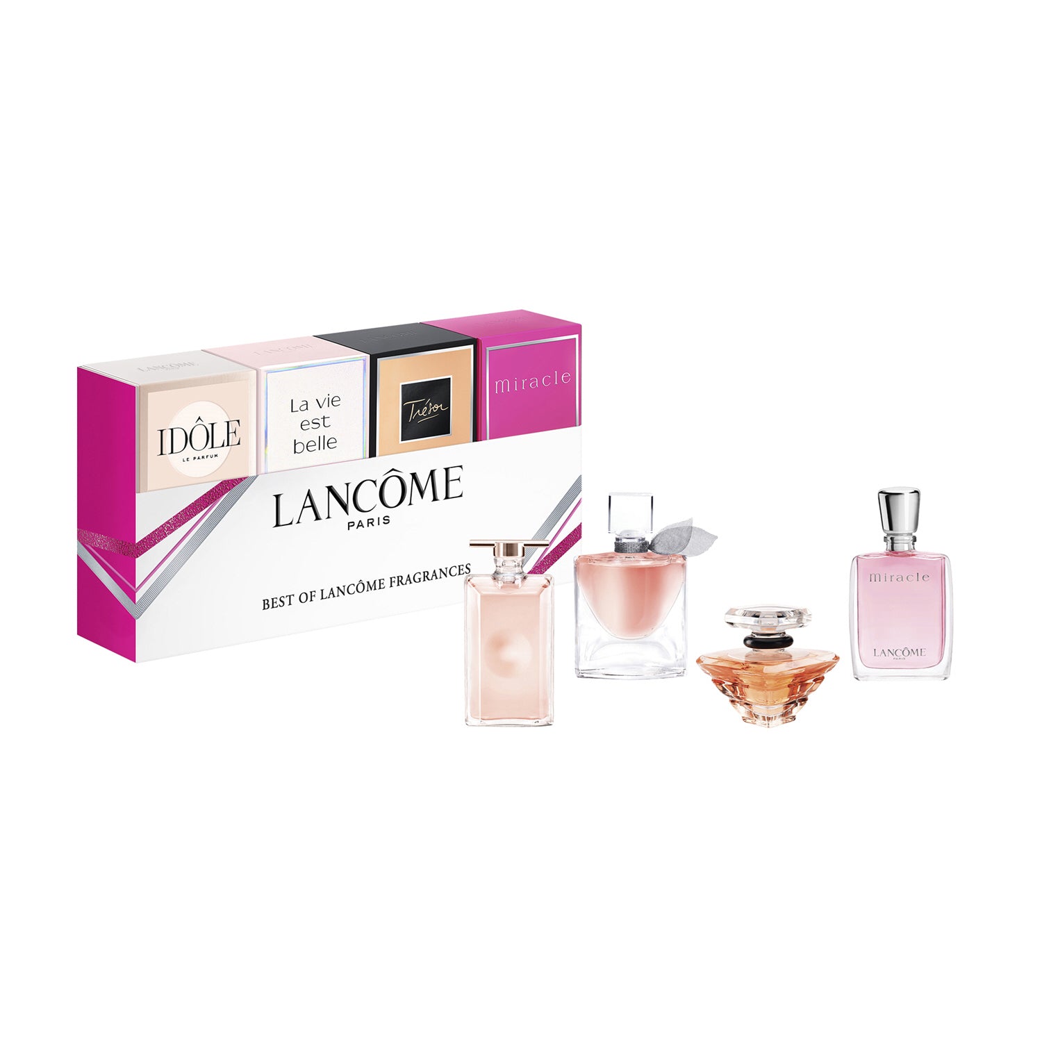 Coffret miniature des meilleurs parfums Lancôme