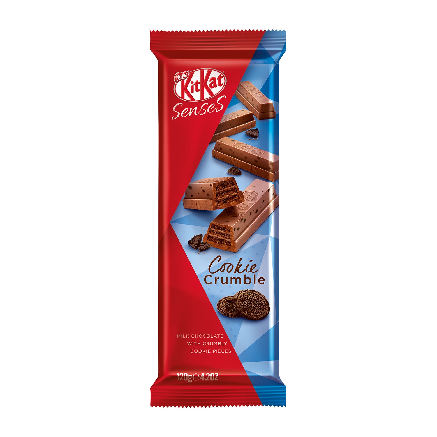 Tablette de biscuits croustillants KitKat Senses 120 g