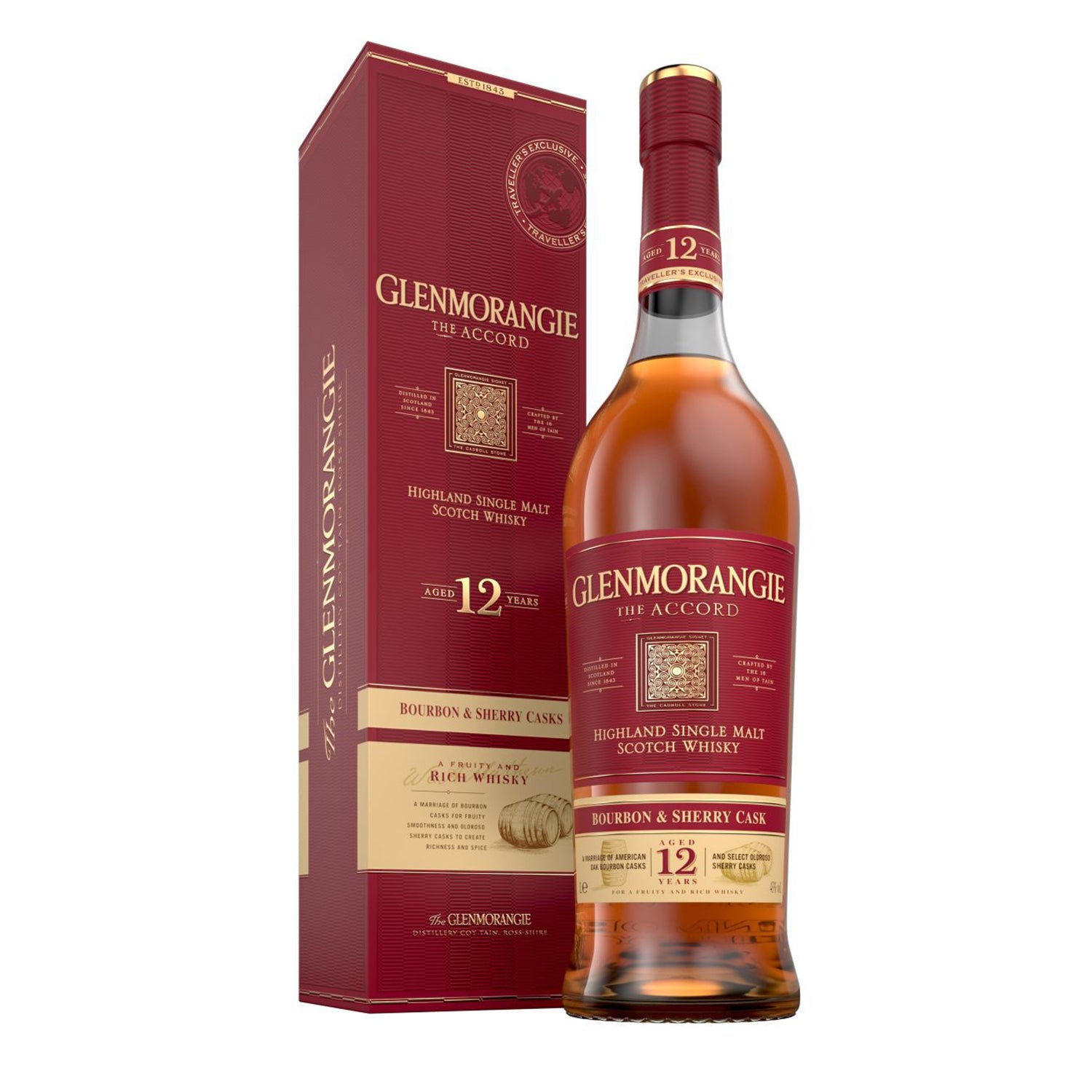 Glenmorangie The Accord 12 ans Single Malt Whisky 1L