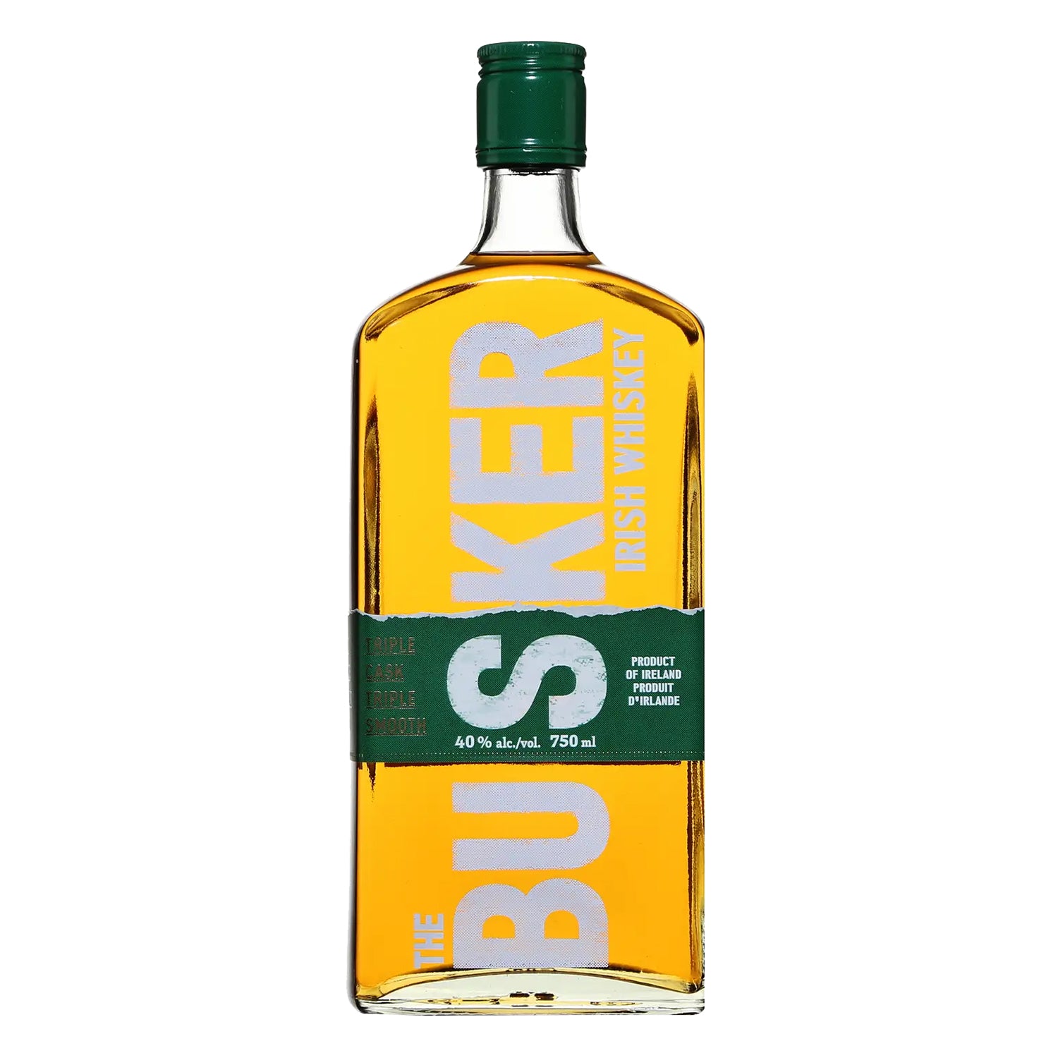 Whisky irlandais triple doux The Busker Triple Cask 750 ml